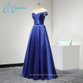 A-Line Short Sleeve Floor-Length Plus Size Evening Dress Women